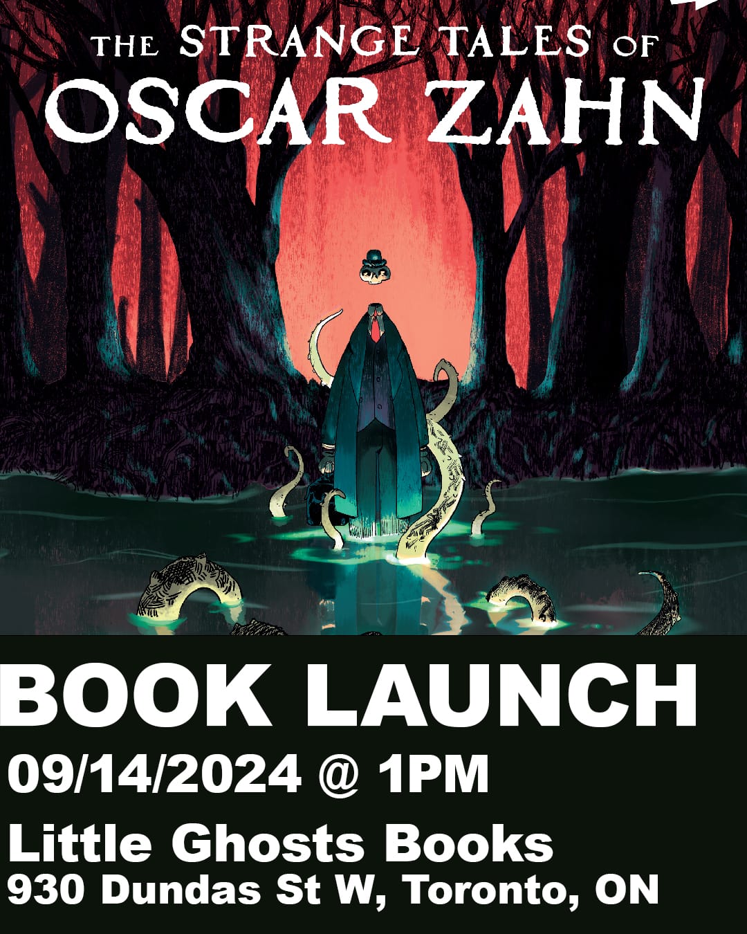 Oscar Zahn Book Launch, Give Aways, and Early Reviews!